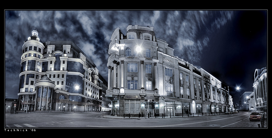 Moscow. Empty streets