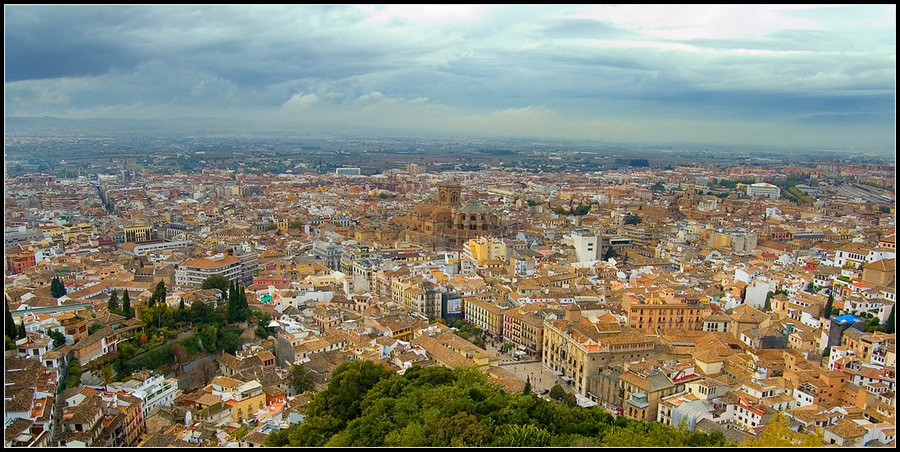 panorama of granada