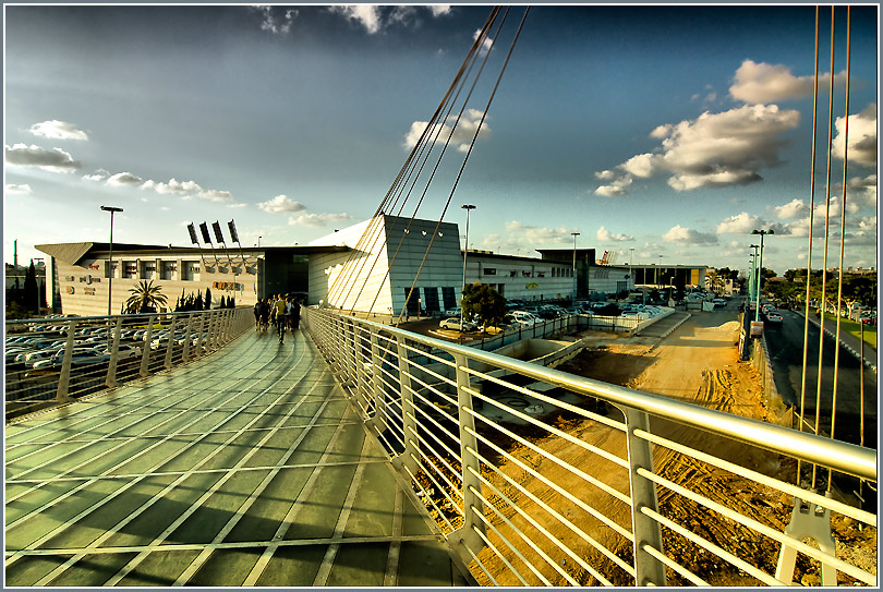 On the bridge