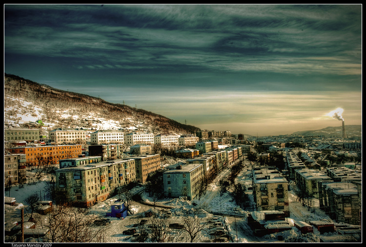 Winter at Petropavlovsk-Kamchatski