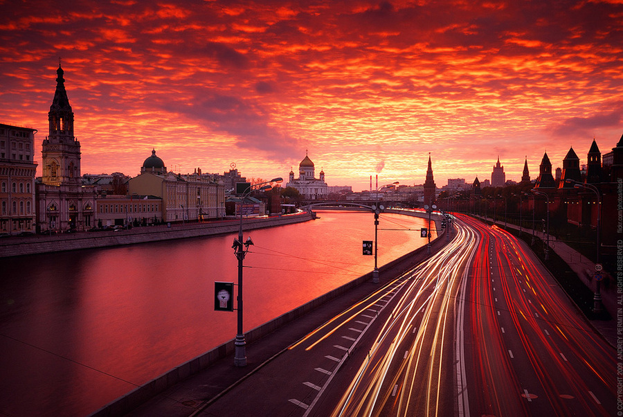 Moscow never sleeps