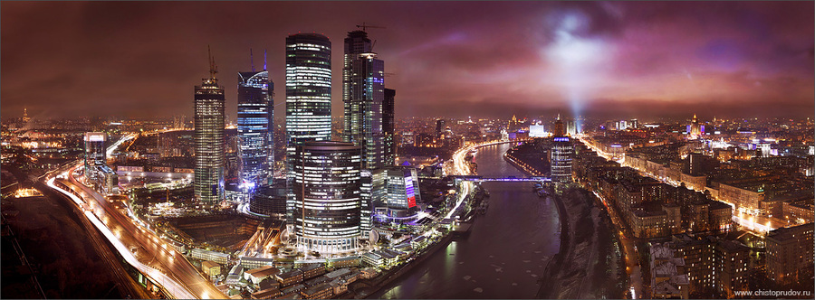 Moscow City | megalopolis, skyscraper, panorama, Moscow