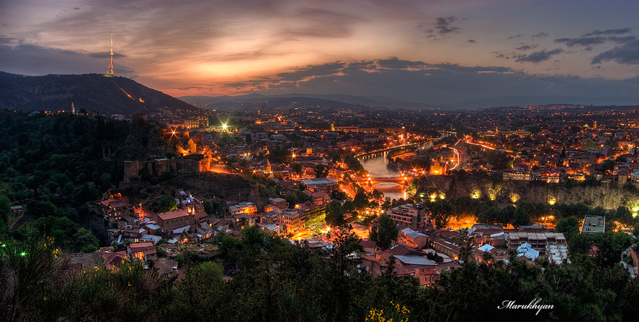 Night Tbilisi