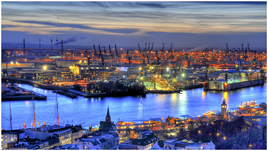 Hamburg - port