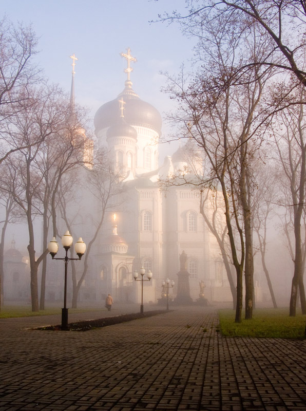 Annunciation Cathedral. Voronezh. Morning