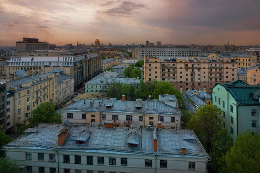 Moscow roofs