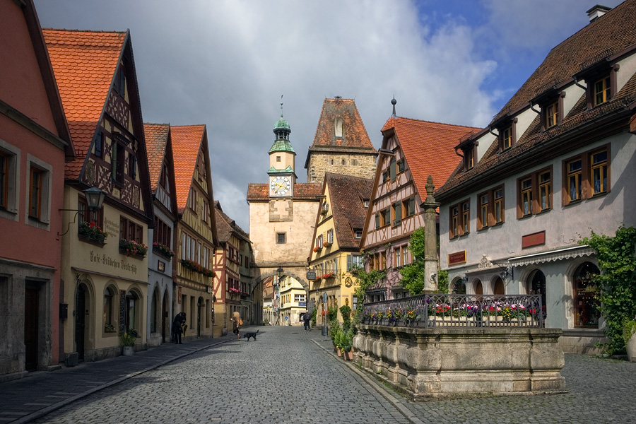 A street of an old town