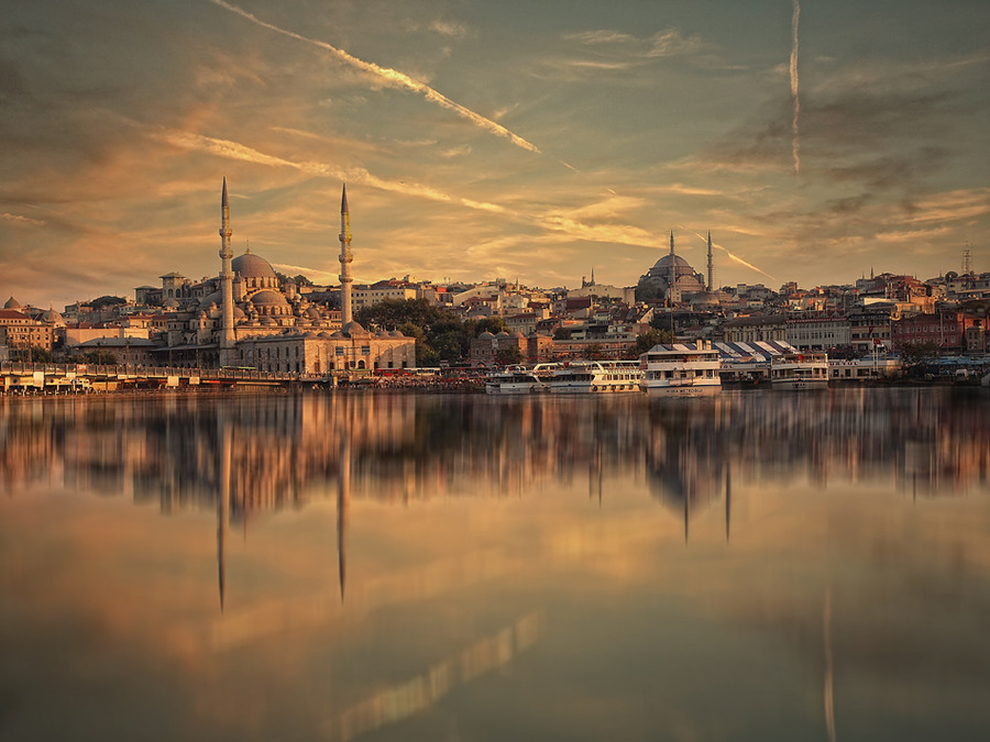 Sunset over Golden Horn