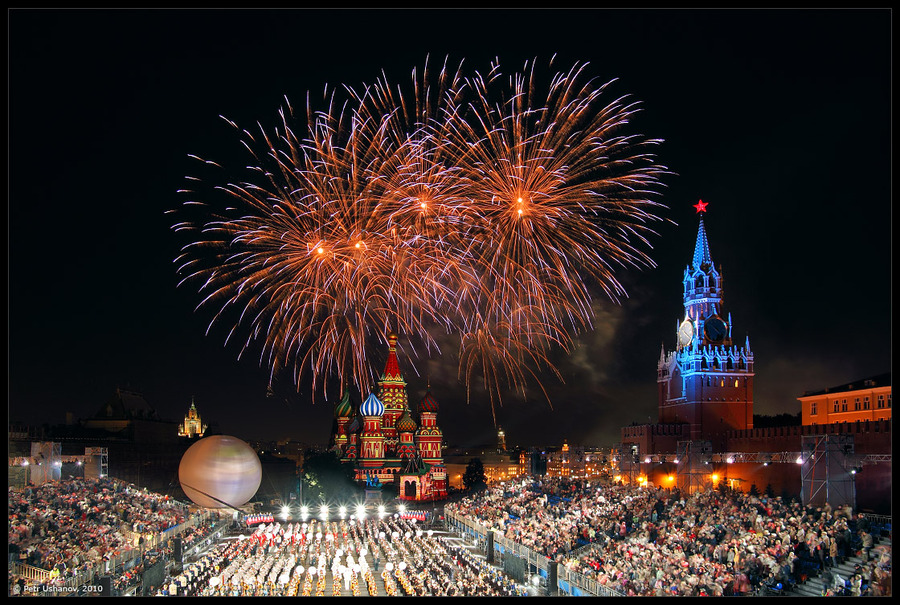 Moscow: Spasskaya tower