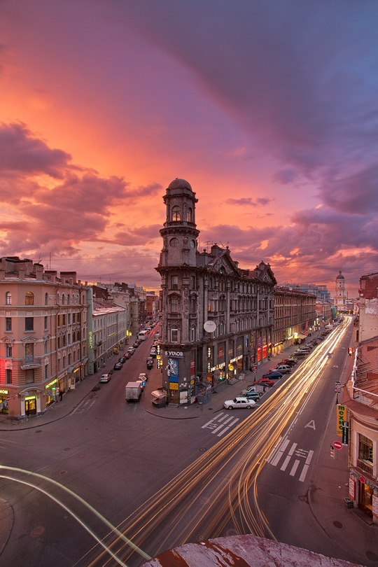 Evening in St.Petersburg #26. Five corners