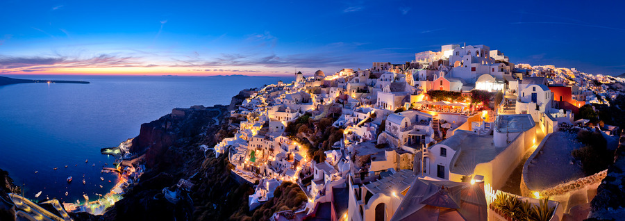 Oia after sunset