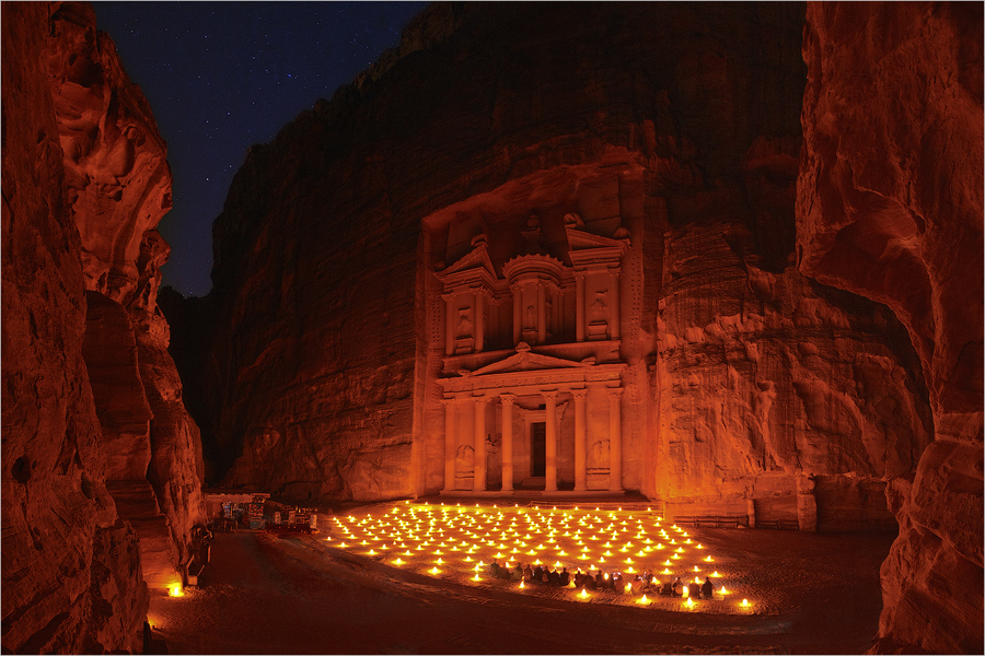 Night Petra