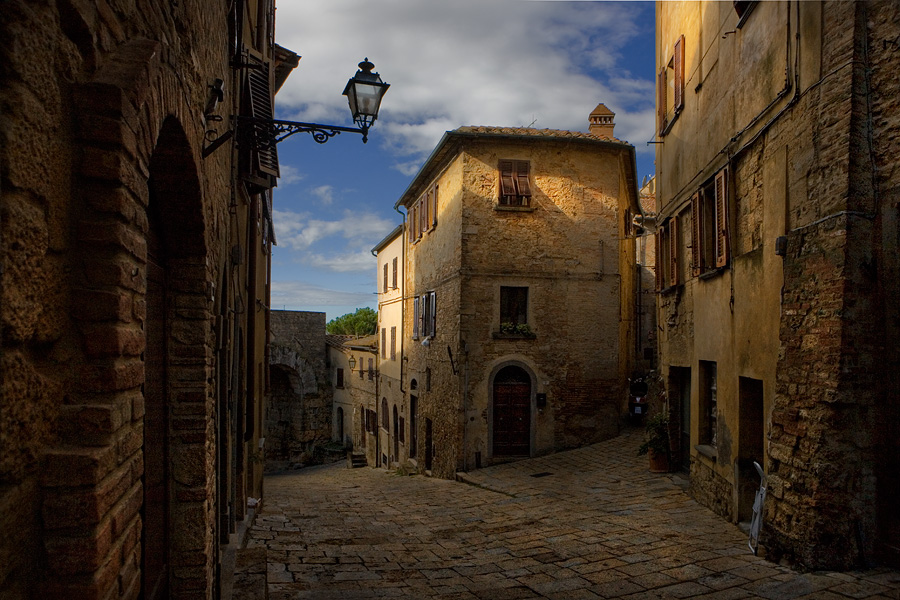 The charm of the ancient streets