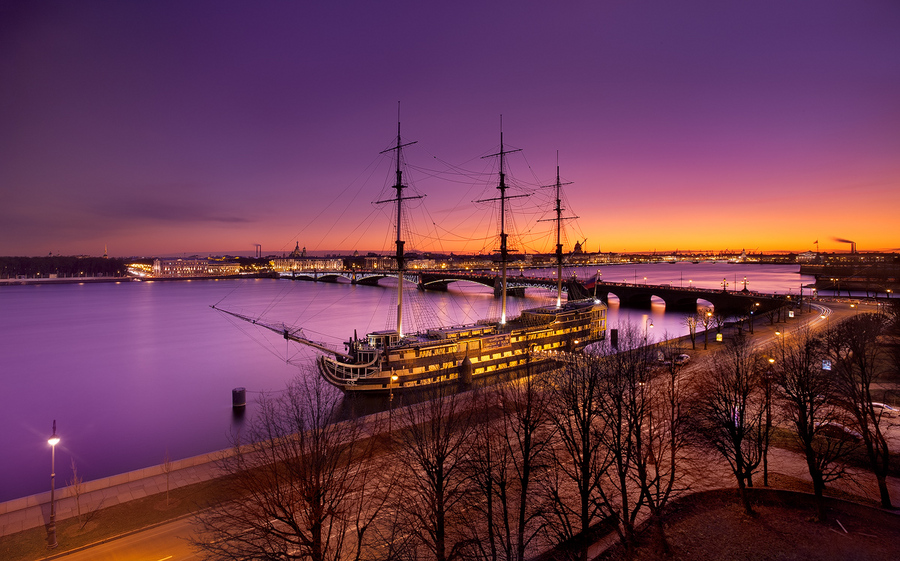 Evening Petersburg