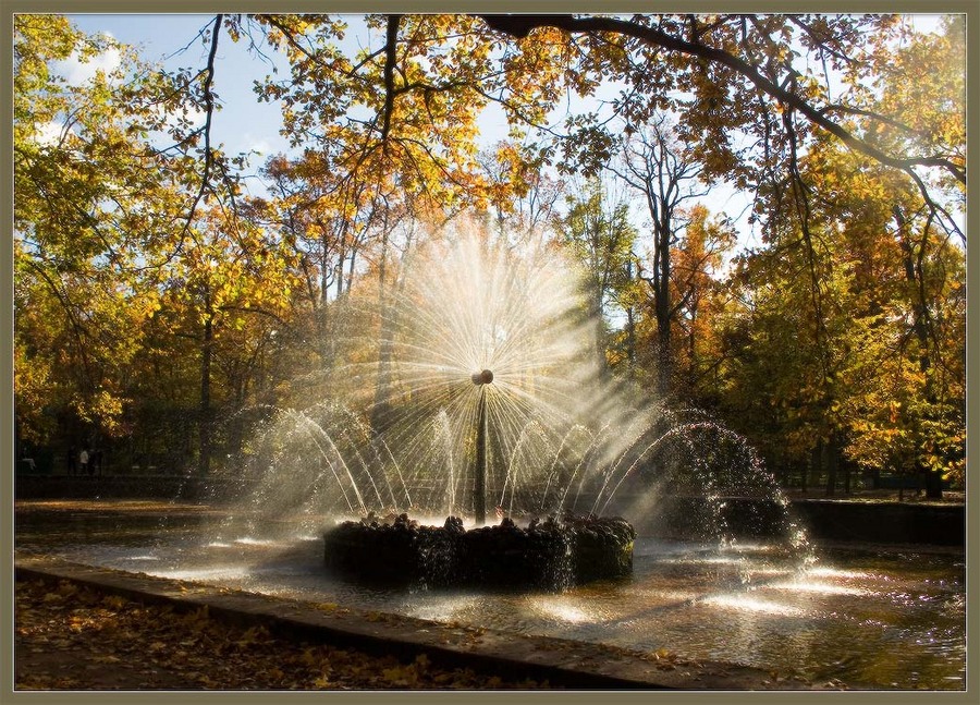 Hedgehoglike fountain