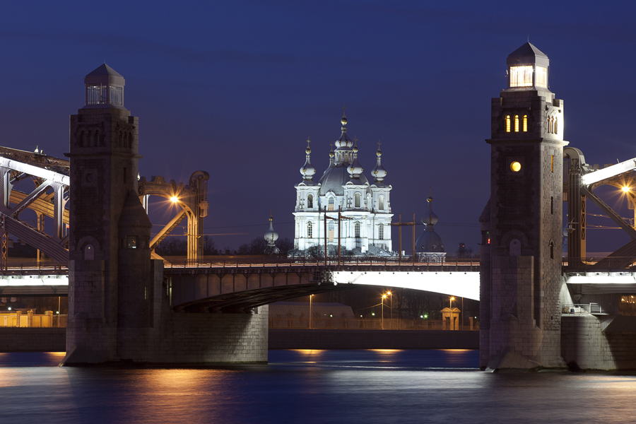 Leaf bridges of Saint Petersburg