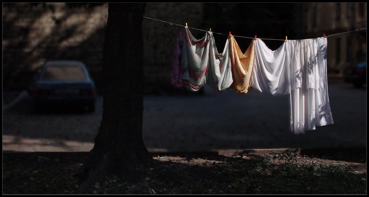 Drying clothing