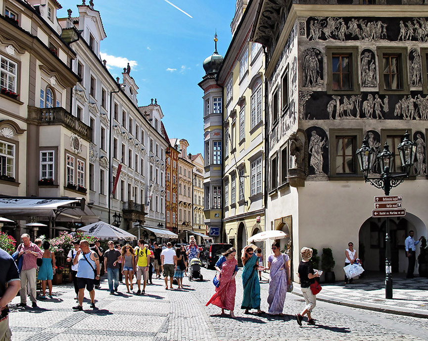 Crowded street