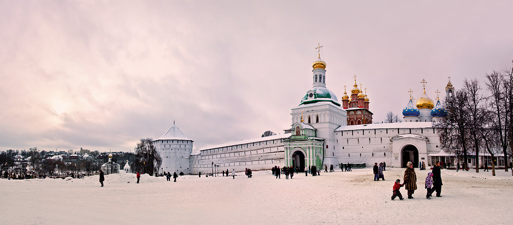 Kremlin in snow