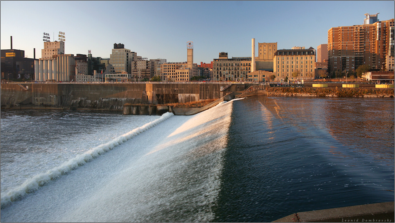 Waterfalls of a city