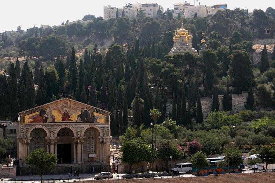 The church on the hillside