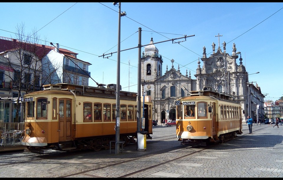 Old fashioned tramway