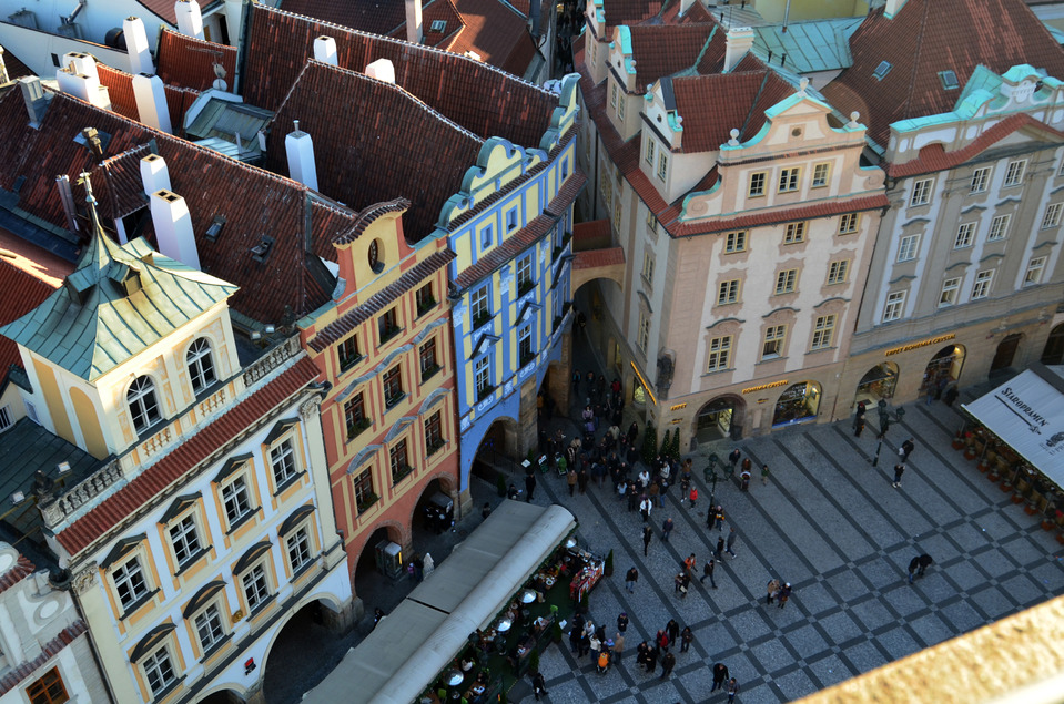 View from the tower, Prague