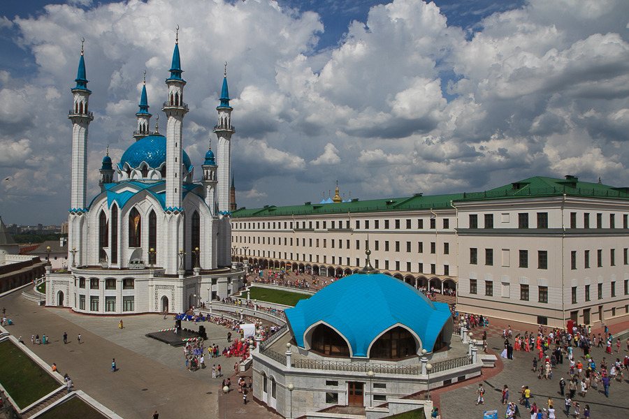 The Kazan Kremlin,Kul-Sharif mosque