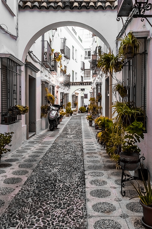 Antelucan street of Cordoba