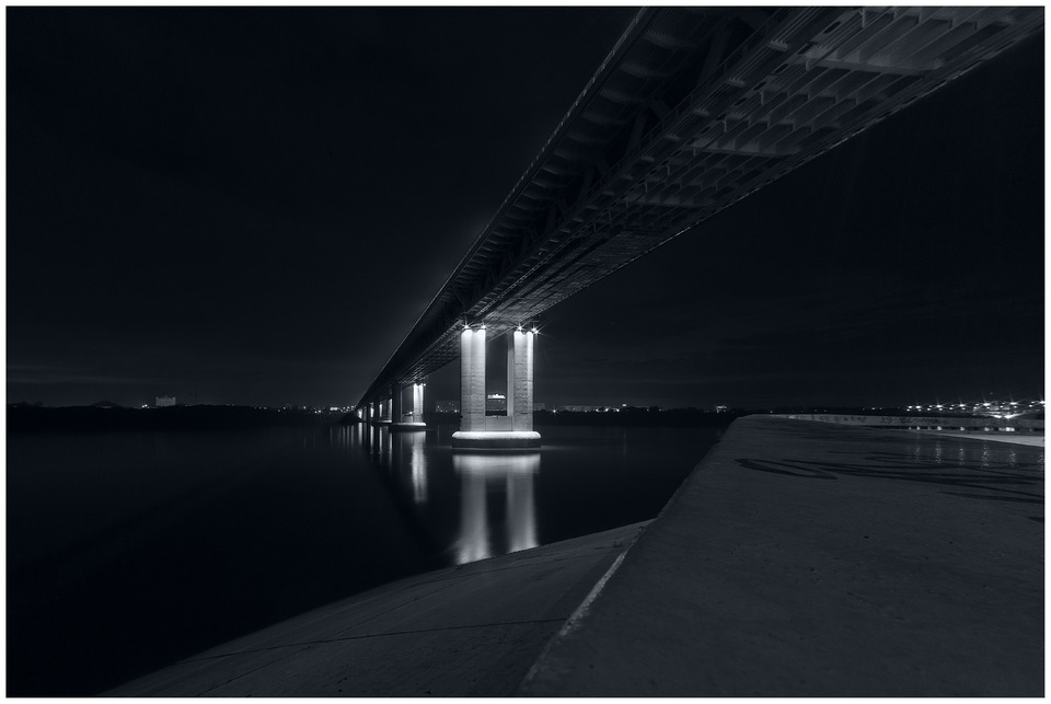 Bridge at night