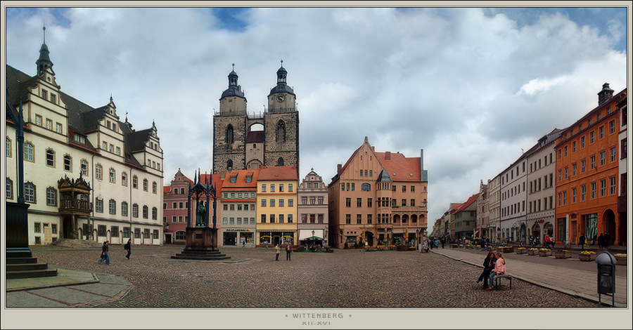 Wittenberg. preparation for old photo.