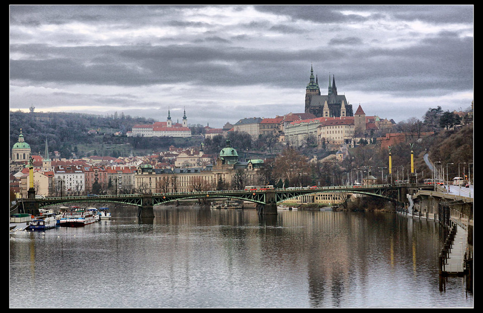 Dull day in Prague