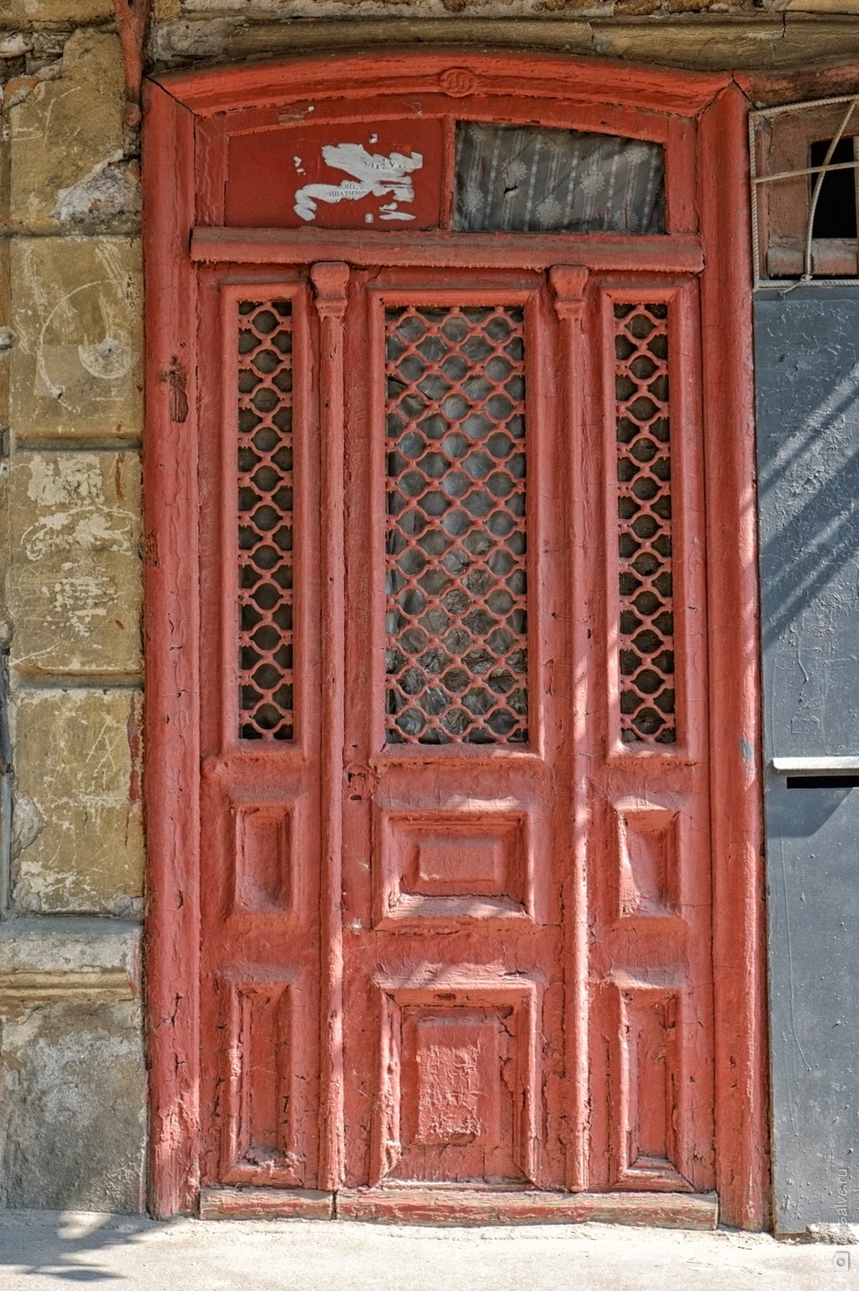 Old door in Odessa