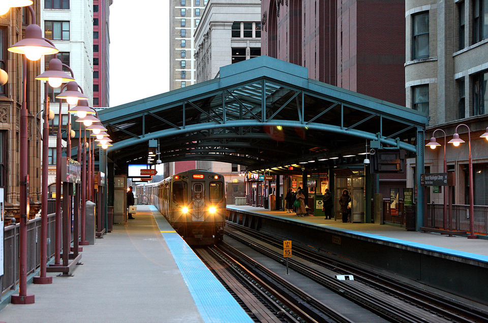 Harold Washington Library Station