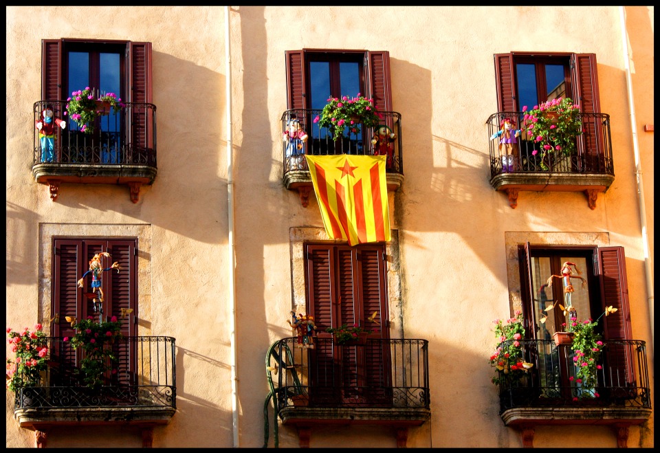 Sunny balconies